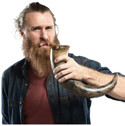 Amon Amarth Fan Chastised for Drinking White Claw from Viking Drinking Horn